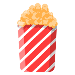 Icono de palomitas de maíz dulce Icono de palomitas de maíz dulce