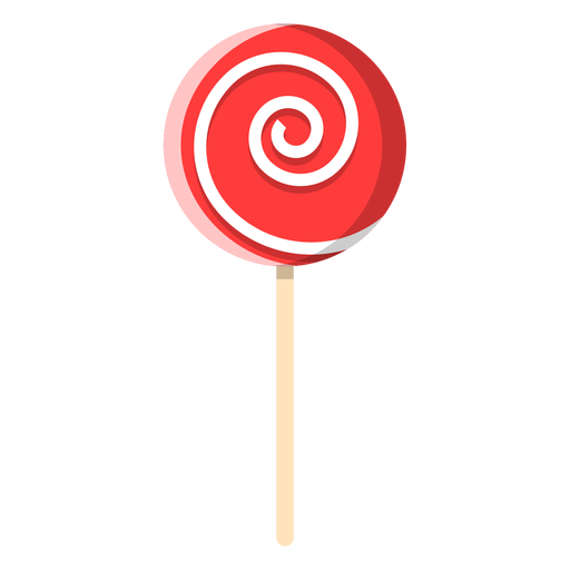 Swirl lollipop icon