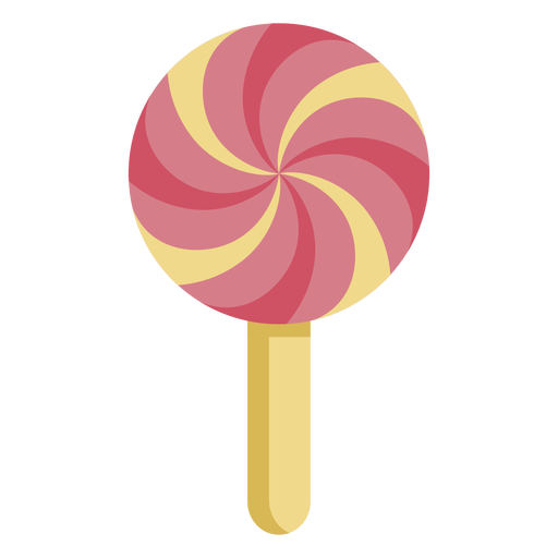 Swirl lollipop icon dessert icon PNG Design