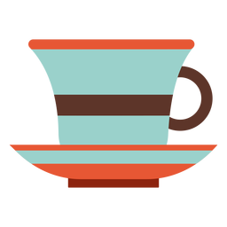 Cocina de icono de taza de té Diseño PNG