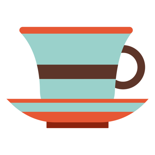 Cocina de icono de taza de t? Diseño PNG