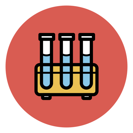 Test tubes icon medical icons PNG Design