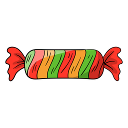 Desenho de doce embrulhado Desenho PNG