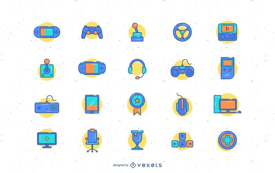 Video game icon collection Video game icon collection