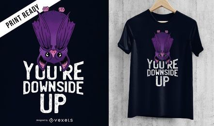 Bat quote t-shirt design Bat quote t-shirt design