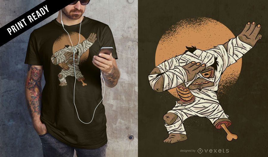 Mummy dab t-shirt design Mummy dab t-shirt design