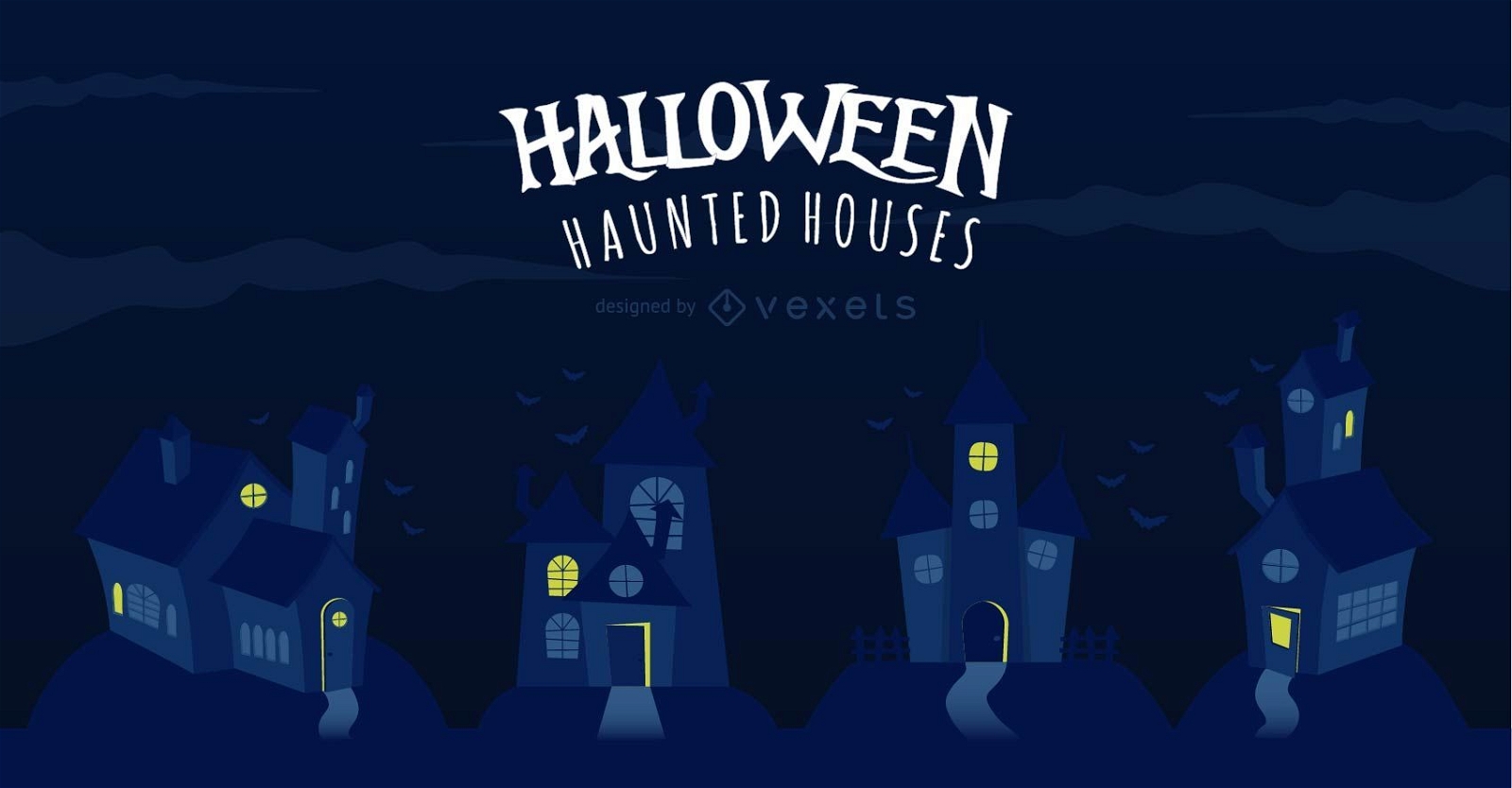 Casas assombradas de Halloween