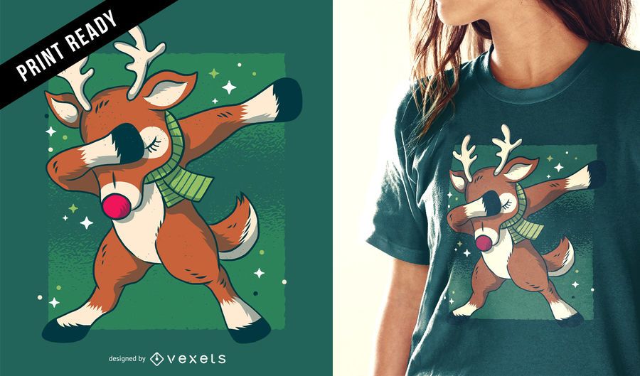 Ren tupfen T-Shirt Design Ren tupfen T-Shirt Design