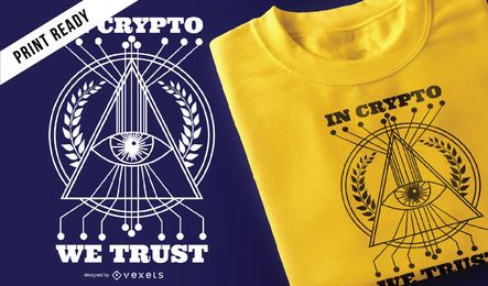 Confianza crypto camiseta deisgn Confianza crypto camiseta deisgn