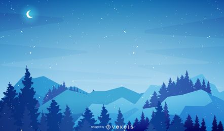 Christmas winter scenery background Christmas winter scenery background