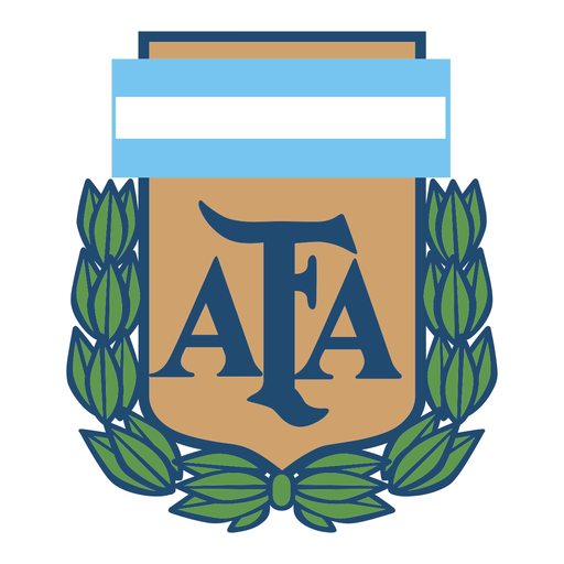 Logo der argentinischen Fu?ballmannschaft PNG-Design