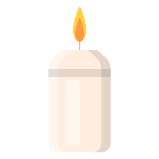 Ícone de vela de aroma Desenho PNG