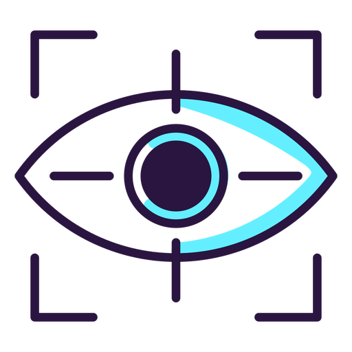 Augmented Reality Visier Symbol PNG-Design