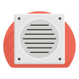 Ícone de ventilador de banheiro Desenho PNG