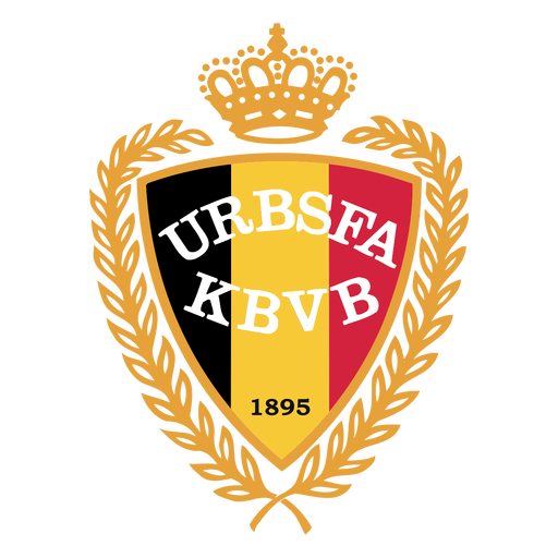 Logo der belgischen Fu?ballmannschaft PNG-Design