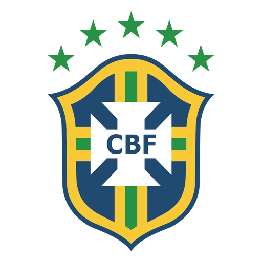 Logo der brasilianischen Fußballmannschaft PNG-Design