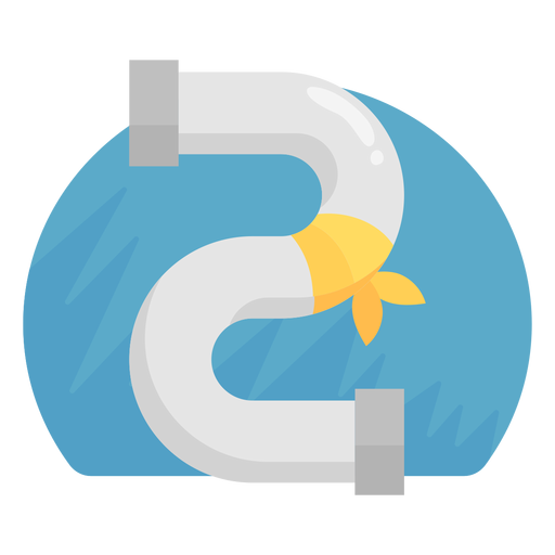 Burst pipe repair icon PNG Design