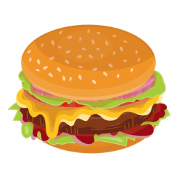 hamburger funny cartoon transparent png svg vector file hamburger funny cartoon transparent