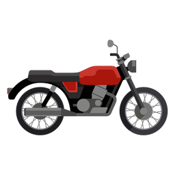 Ícone de motocicleta clássica Desenho PNG