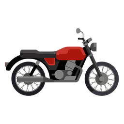 Icono de motocicleta clásica Transparent PNG