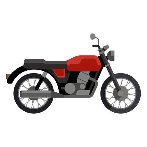 Ícone de motocicleta clássica Desenho PNG