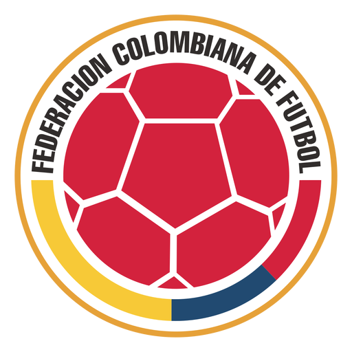 Logo do time de futebol da Colômbia Desenho PNG