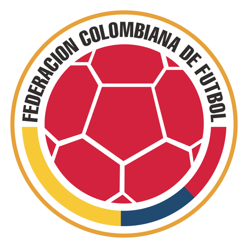 Logotipo de la selecci?n de f?tbol de Colombia Diseño PNG