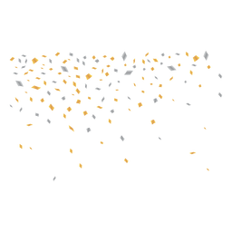 Fondo de ilustración de confeti Diseño PNG