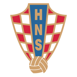 Logotipo do time de futebol da Croácia Desenho PNG