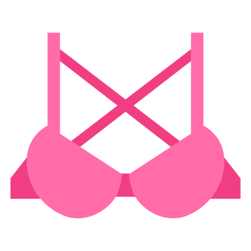 Crossback push up bra icon PNG Design