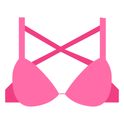 Crossback triangle bra icon Transparent PNG