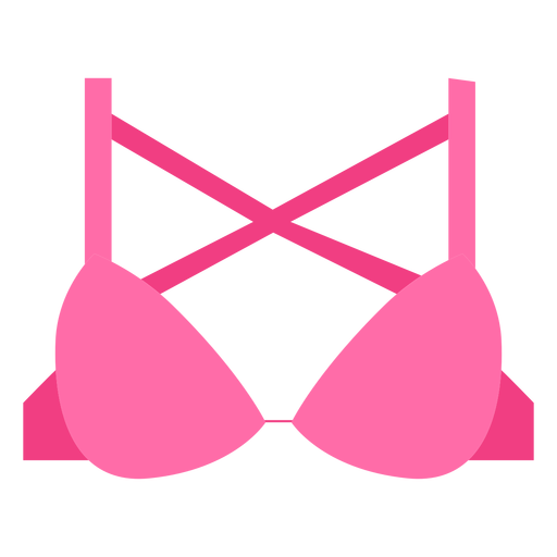 Crossback triangle bra icon