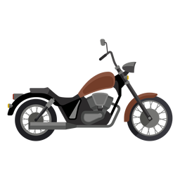 Cruiser motorcycle icon Cruiser motorcycle icon