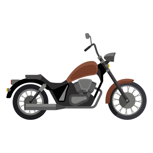 ícone de moto cruzador Desenho PNG