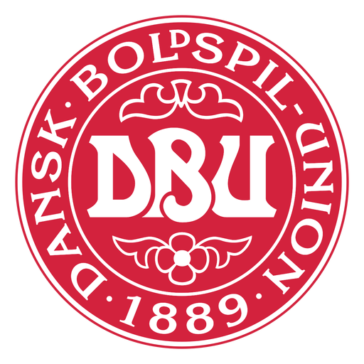 Denmark football team logo PNG Design