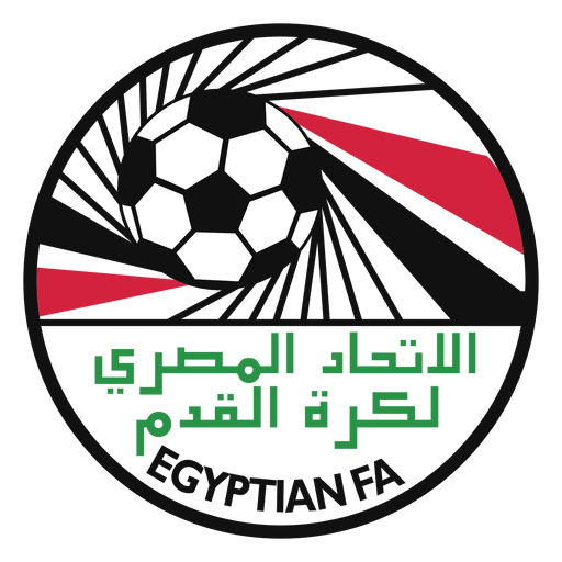 Logotipo del equipo de f?tbol de Egipto Diseño PNG