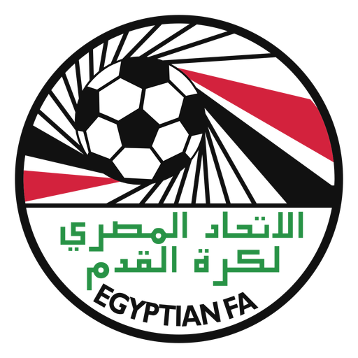 Logotipo del equipo de fútbol de Egipto Diseño PNG