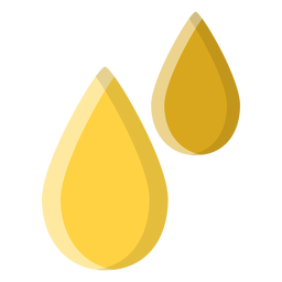 Icono de gotas de aceite esencial Transparent PNG