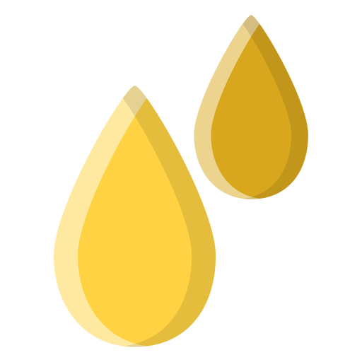 Ícone de gotas de óleo essencial Desenho PNG