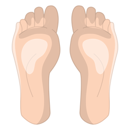 Feet massage icon PNG Design