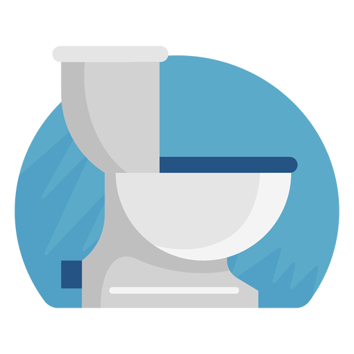 Toiletten-Symbol spülen PNG-Design