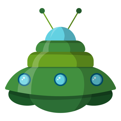 Flying saucer icon PNG Design