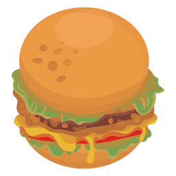 Comida ícone de hambúrguer Transparent PNG
