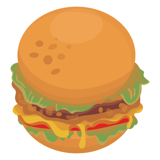 Comida ?cone de hamb?rguer Desenho PNG