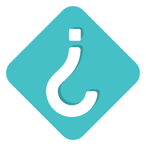 Inverted question mark icon PNG Design