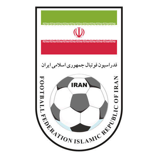 Logo do time de futebol do Irã Desenho PNG