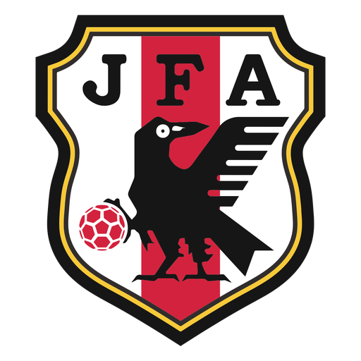 Logo der japanischen Fu?ballmannschaft PNG-Design