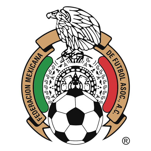 Logotipo da sele??o mexicana de futebol Desenho PNG