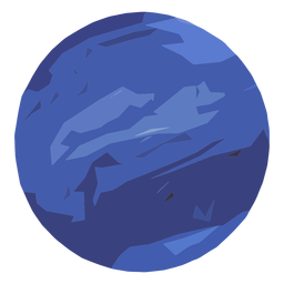 Neptune planet icon PNG Design