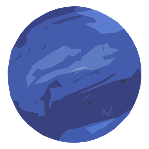 Icono del planeta Neptuno Diseño PNG